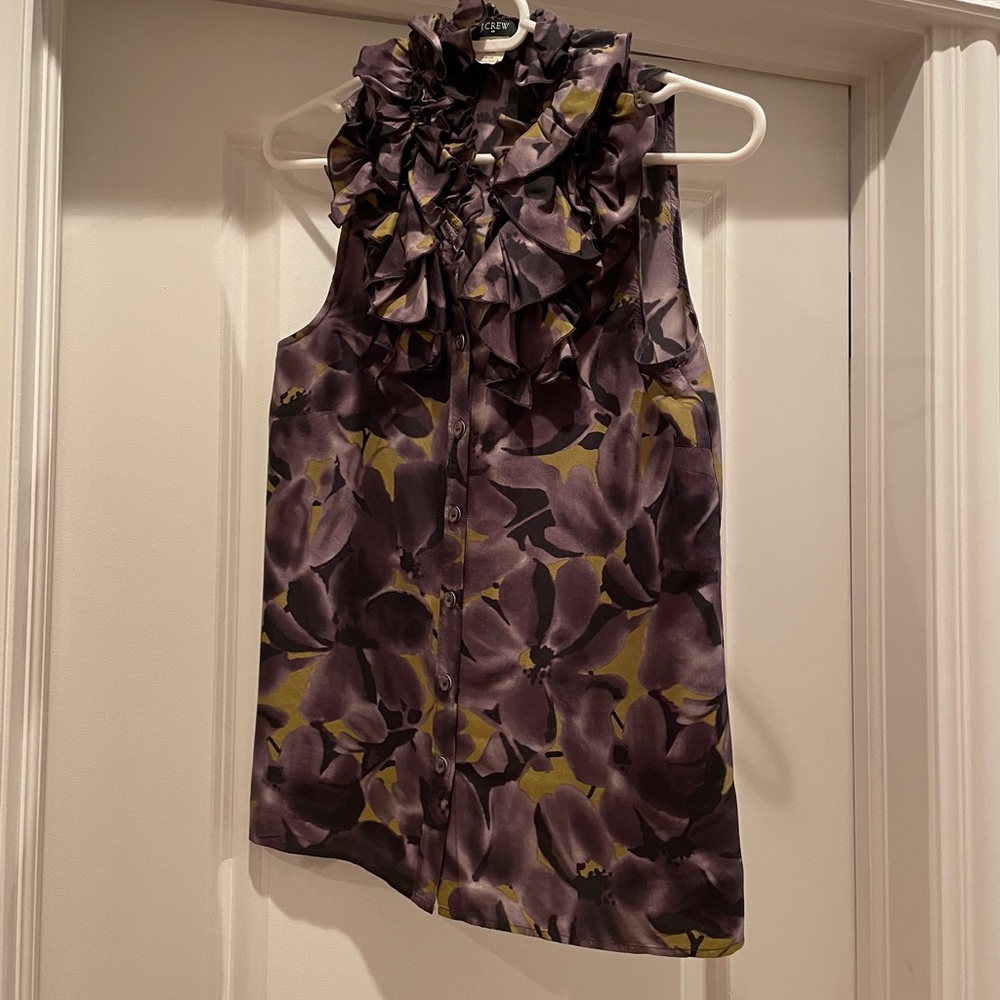 J Crew Silk Blouse